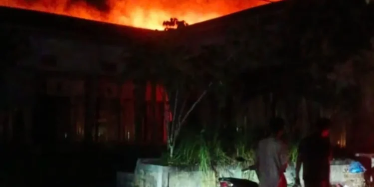 Korban Kebakaran di Simeulue dapat Tenda Darurat