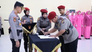 Kasatreskrim dan Kapolsek Jajaran Polresta Banda Aceh Resmi Diserahterimakan
