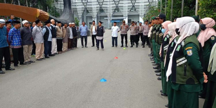DSI Banda Aceh Gelar Operasi Penertiban Pakaian di Stadion Harapan Bangsa