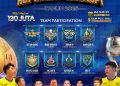 Turnamen Voli HUT Wandi Burak Cup 1 Resmi Digelar