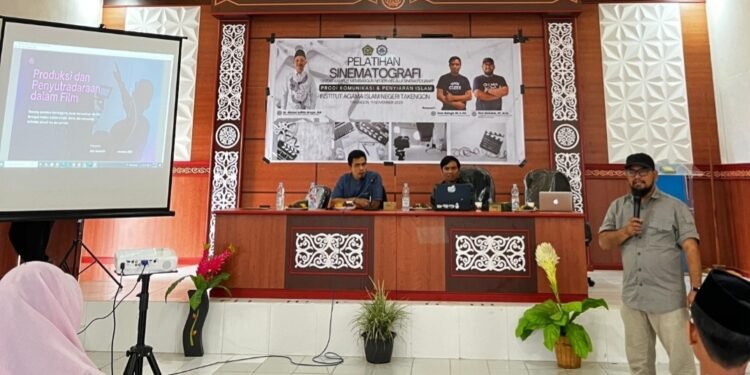 Prodi KPI IAIN Takengon Gelar Pelatihan Sinematografi
