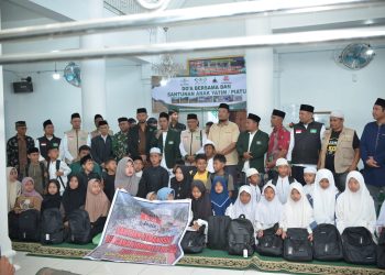 ‎NU Peduli Gelar Doa dan Santunan Anak Yatim Korban Bencana Hidrometeorologi di Aceh Tengah