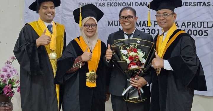 Guru MAN 1 Banda Aceh Raih Gelar Doktor dengan 25 Artikel Ilmiah, 4 Buku, dan 11 Prestasi Internasional