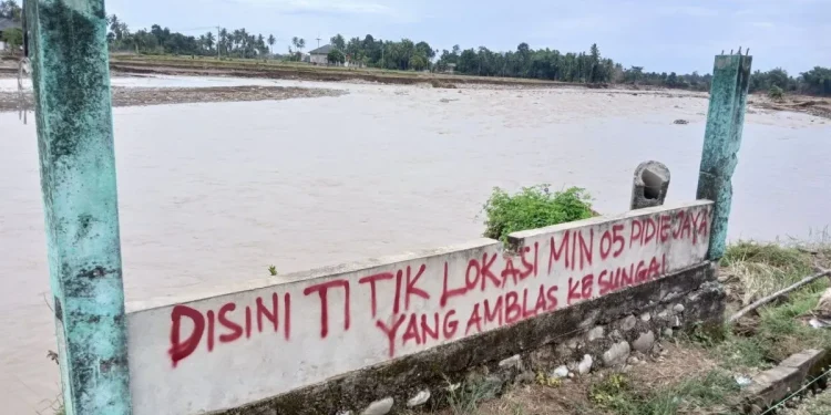 Kemenag: Warga Bantu Carikan Tanah Bangun Sekolah Hilang di Pidie Jaya