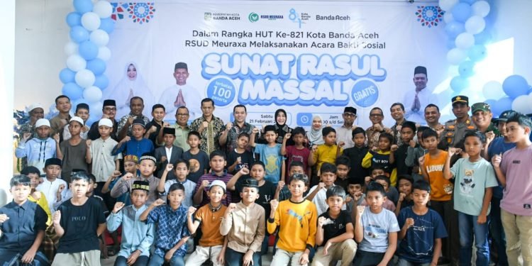 RSUD Meuraxa Adakan Sunatan Massal Gratis
