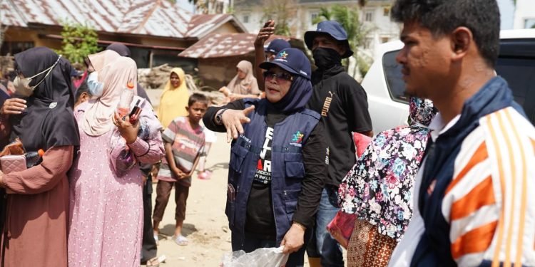 FPMI Aceh Salurkan Bantuan Dari FPMI Banten Untuk Korban Banjir
