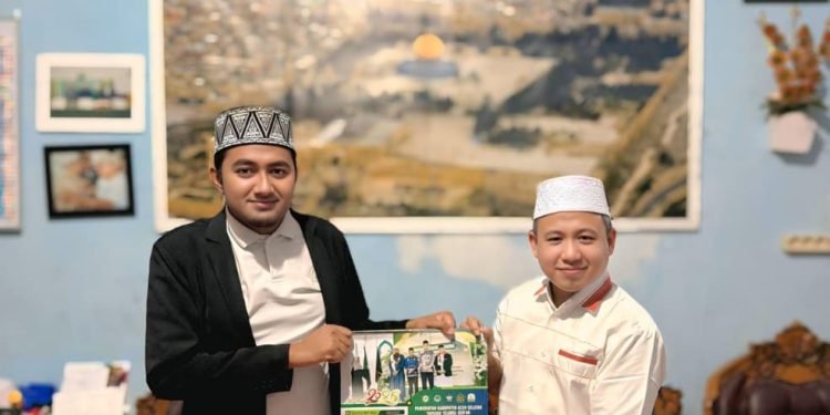 Visioner Persiapkan Santri Belajar Timur Tengah, Direktur MUQ Aceh Selatan Bangun Kerjasama dengan Mediator NILC