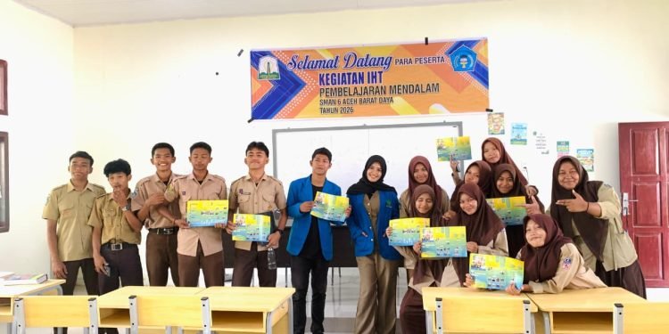 Mahasiswa UIN Ar-Raniry Sosialisasi Prodi Kesos di SMAN 6 Abdya
