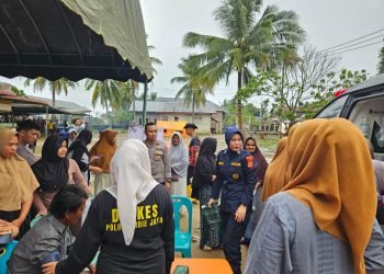 Mahasiswa STIK Lemdiklat Polri Gelar Aksi Sosial dan Pemulihan Trauma di Pidie Jaya