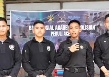 Jelang Ramadan, Taruna Akpol Bagikan Al-Qur’an ke Masjid Terdampak Bencana Aceh