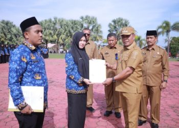 Pemkab Aceh Besar Lantik 2.378 PPPK Paruh Waktu
