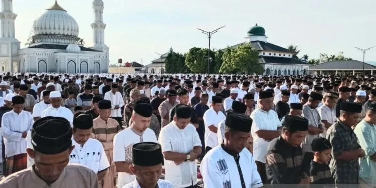 Nyan, Jamaah Tarekat Syattariyah Nagan Sudah Rayakan Idul Fitri