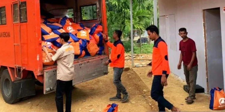BNPB Pasok Kebutuhan Pengungsi di Huntara Beutong Ateuh