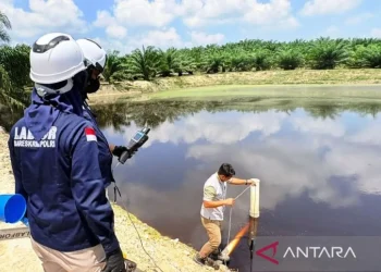 Bareskrim Polri Ambil Sampel Limbah PKS di Nagan Raya