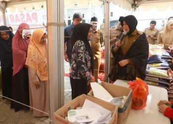 Illiza Tinjau Pasar Murah Sambut Idul Fitri 1447 H di Jeulingke