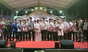 Sekda Aceh Lepas Pawai Takbir Idulfitri 1447 H di Masjid Raya Baiturrahman