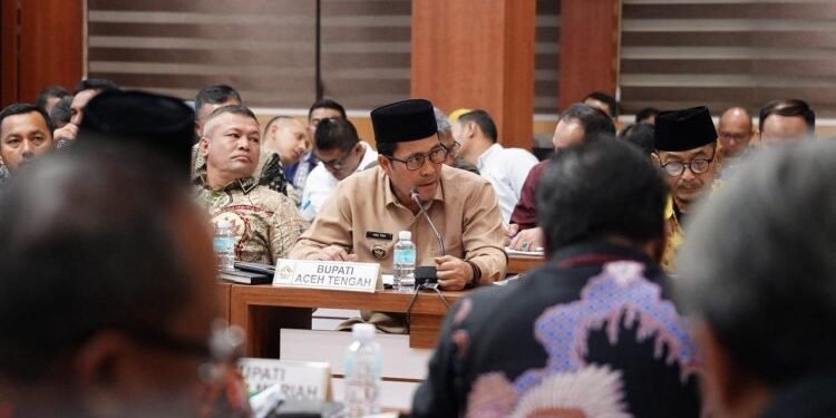 Bupati Aceh Tengah Harap Program Sesuai dengan Skala Prioritas Daerah Terdampak