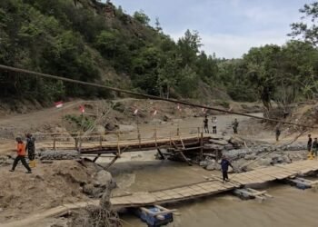 Jembatan Bailey Kala Ili Linge dan Bergang Ketol Ditargetkan Selesai 20 Hari