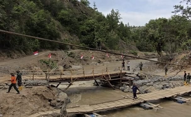 Jembatan Bailey Kala Ili Linge dan Bergang Ketol Ditargetkan Selesai 20 Hari