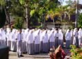 Hari Pertama Sekolah, Pimpinan Daerah Aceh Tengah Serentak Pimpin Upacara di Sekolah-Sekolah