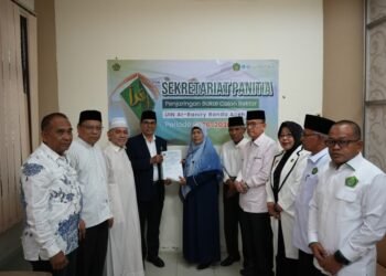 Mujiburrahman Kembali Mendaftar sebagai Calon Rektor UIN Ar-Raniry 2026–2030