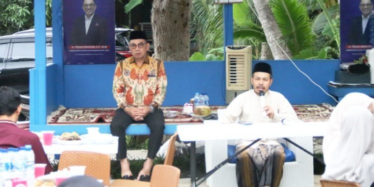 Ustaz Masrul di Rumah Aspirasi H.T. Ibrahim: Iman Lebih Kuat dari Segalanya