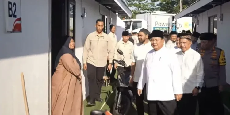 Berlebaran di Aceh Tamiang, Ini yang Dilakukan Presiden Prabowo