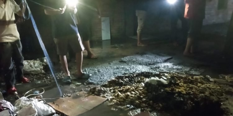 Satu Ruko di Abdya Dilalap Sijago Merah, Diduga Tempat Packing Menu MBG