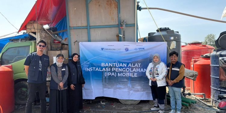 ITB-Paragon Kirim Filter Air ke Aceh Tamiang