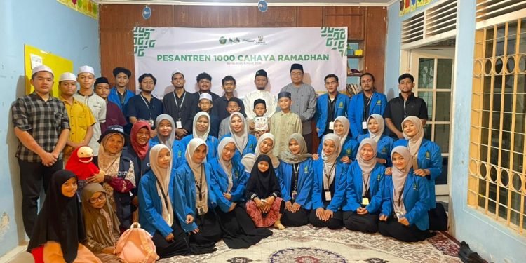 Awardee BCB Angkatan VII UIN Ar-Raniry Sukses Gelar Program “1000 Cahaya Ramadhan” di Asrama Sahabat Yatim