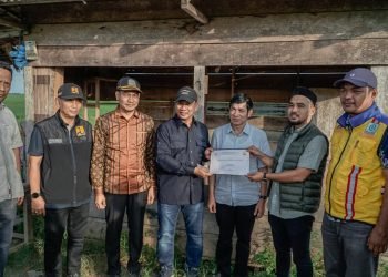 Muhammad Syuhada Kawal Perbaikan Ruas Jalan Peunaron melalui HRD