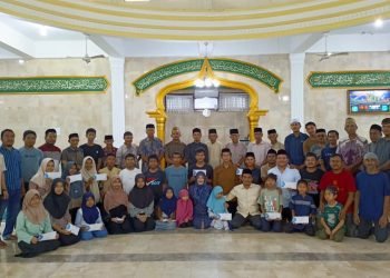 25 Anak Yatim Meudang Ara dapat Santunan Sebanyak 3.283.000