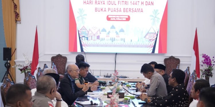 Pastikan Kesiapan Menyambut Idul Fitri, Wali Nanggroe Gelar Rapat Strategis Forkopimda