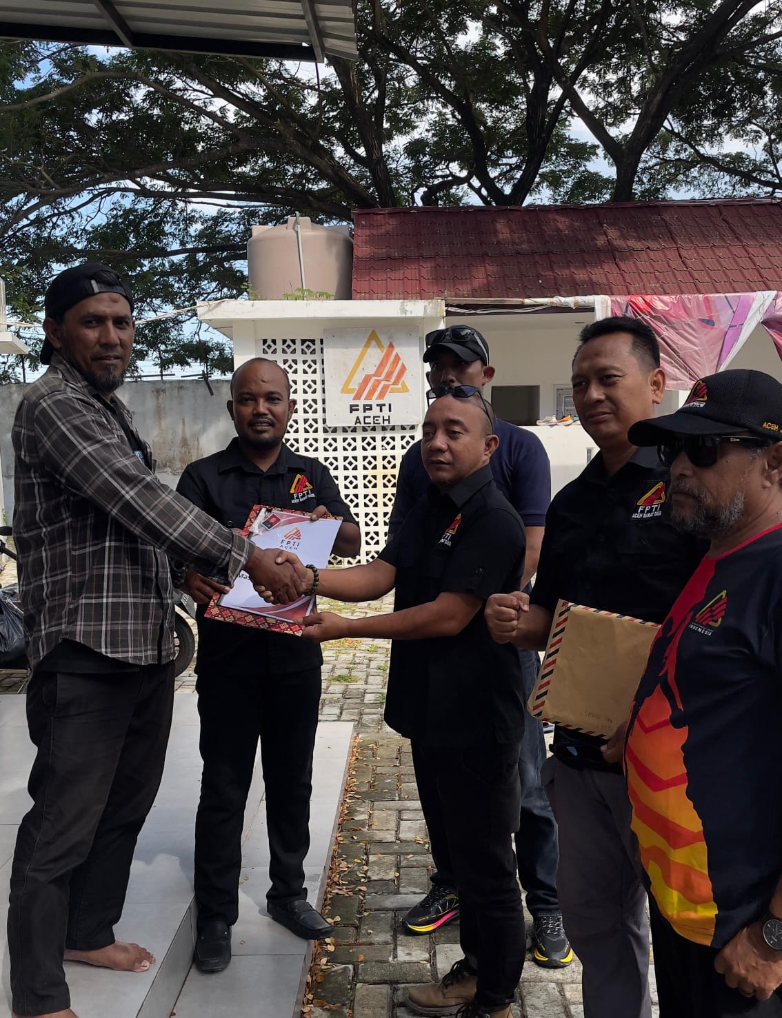 Abi Roni Resmi Daftar Calon Ketua FPTI Aceh