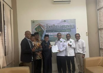 Prof Muhammad Siddiq Jadi Calon Rektor UIN Ar-Raniry Pertama Yang Daftar