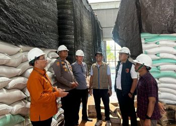 Untuk Menjamin Ketersediaan Bahan Pangan, Polres Abdya Monitoring Gudang Bulog