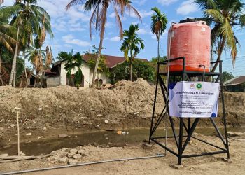 Pengurus Wilayah Jateng Ikatan Notaris Indonesia Bangun Sumur Bor untuk Korban Bencana di Pijay