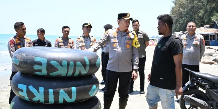 Kapolres Pidie Minta Pengunjung Objek Wisata Jaga Keselamatan