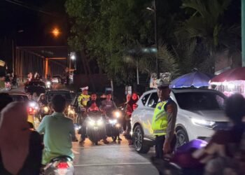 Personil Polantas Abdya Siaga jaga Kamseltibcarlantas saat Lebaran Idul Fitri