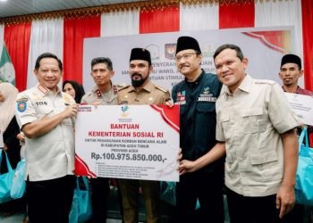 Pemerintah Salurkan Bantuan Rp100,97 Miliar untuk Korban Bencana di Aceh Timur