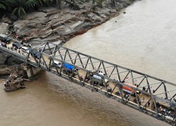 Korban Banjir di Pantan Cuaca Cuma Butuh 2 Hari Perbaiki Mandiri Jembatan Rusak