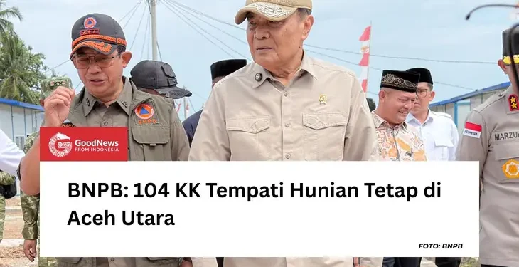 104 Kepala Keluarga Tempati Hunian Tetap di Aceh Utara