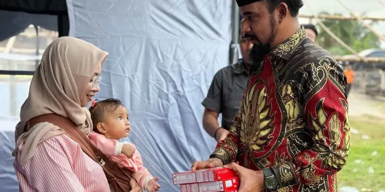 Bupati Aceh Timur Ingatkan Korban Bencana Jaga Fasilitas Huntara