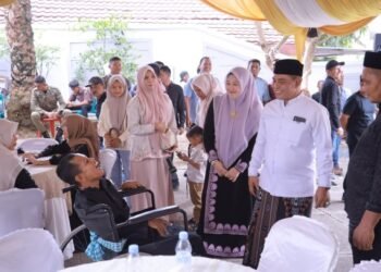 Syech Muharram silaturahmi Bersama Masyarakat di Kediaman Pribadi