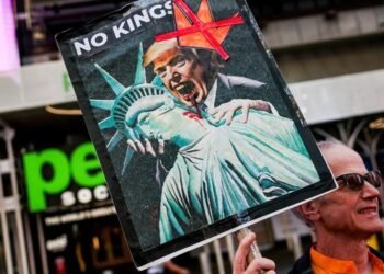 Protes Trump, Warga AS Teriak No Kings Termasuk di Kantong Republik