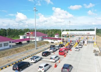 Arus Balik di Tol Padang Tiji-Banda Aceh Alami Lonjakan Drastis