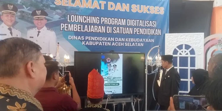 Pemkab Aceh Selatan Terapkan Digitalisasi Pembelajaran di Sekolah