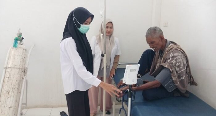 Usai Lebaran, Nakes Puskesmas Kuta Malaka Kembali Berikan Pelayanan kepada Masyarakat