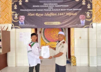 Seorang Warga Binaan Rutan Banda Aceh Bebas Usai dapat Remisi