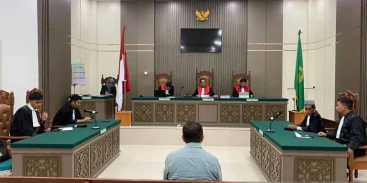 Eks Kadis Aceh Jaya Divonis 4 Tahun Penjara Terkait Korupsi PSR